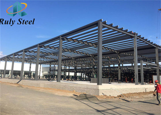 Prefabrik yapısal çelik bina yalıtımı \ Endüstriyel Depo Sığınağı