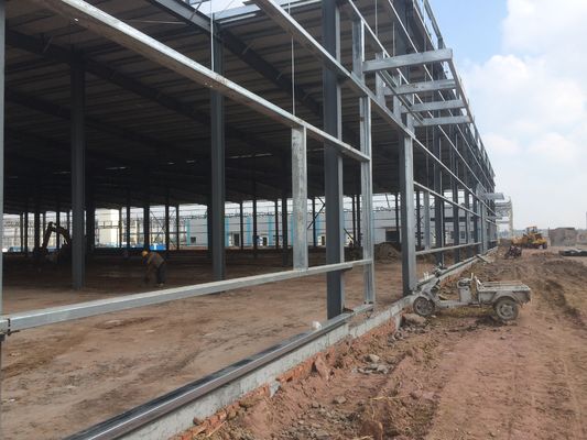 Metal Çelik Yapı Yapısı Ön Yapıtlı Büyük Aralıklı İnşaat