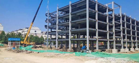 Büyük Aralıklı Önyapıt/Ön Yapıtlı Bina Çelik Yapı Depo Galvanizli Metal Q235/Q355 H Bölüm Çerçeve Atölyesi