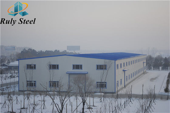 Çin Tedarikçi Demontable Prefab Galvanize/Painted Light Steel Structure İnşaat Atölyesi