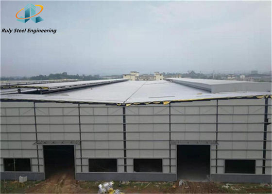 Çelik Depolama Şedi Metal İnşaat Prefab Çelik Çerçeve Çelik Atölyesi