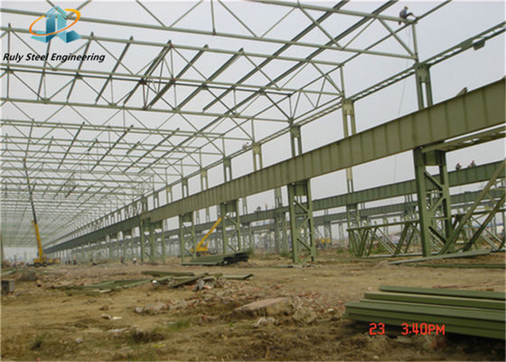 Çelik Depolama Şedi Metal İnşaat Prefab Çelik Çerçeve Çelik Atölyesi