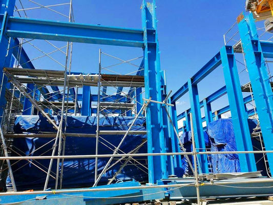 Endüstriyel Fabrika Bina İnşaat Prefabrik Çelik Çerçeve Fabrikası ve Çelik Yapı Depo/Atölyesi