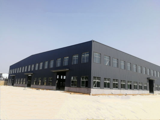 Hafif Çelik Sabit Uzun Yaşam Özel H Bölümü Çelik Boyalı/Galvanize Portal Çerçeve Prefab çelik yapısı