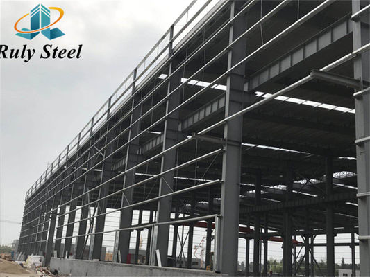 Hızlı inşaat binası prefabrik çelik depo / atölyesi / atölyesi çelik yapısı