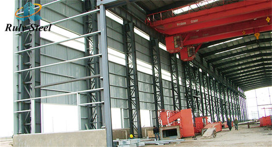 Fabrika binaları Q355B veya Q235B Purlin Çelik kiriş depo ile çelik