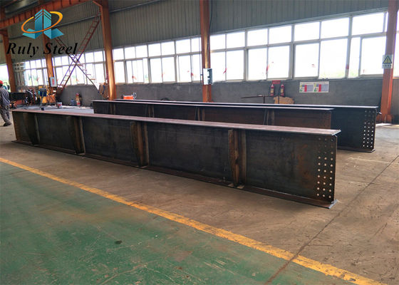 Çelik İnşaat Prefabrik Çelik Çerçeve Malzeme H kiriş ve sütun Büyük Aralıklı Çelik Fabrikası Depo