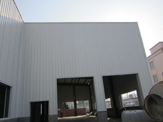 Çevreye Dostu Hazırlanmış Hafif Çelik Yapı Fabrikasyon Çerçeve Bina Depo