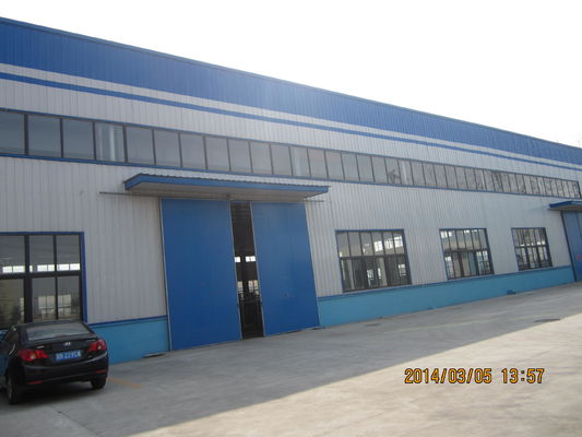 Depolama Metal Çerçeve Işık Sandviç Paneli Prefab Bina Yapısı Boya Galvanizli Çelik İnşaat Depo