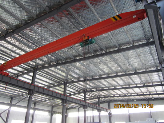 Prefabrik Çelik Çerçeve İnşaat Montajı Kolay Dalgalanmış Metal Bina Çelik Yapı Depo