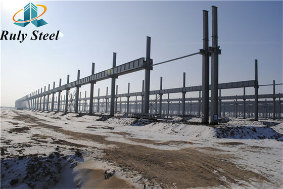 Depo çelik çerçeve yapısı önceden monte çelik yapısı