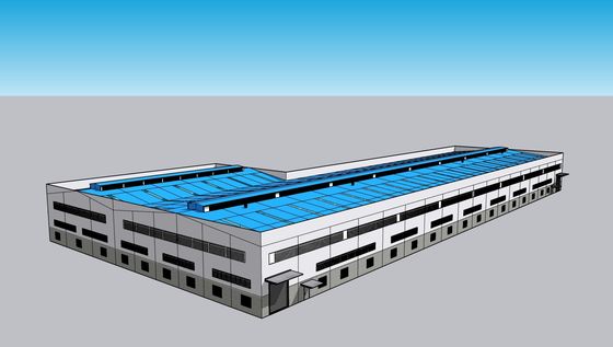 Prefabrik Çelik Yapı Portal Çerçeve Atölyesi Depo Binaları
