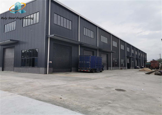 Q355B Prefabrik Çelik Yapı Bina Depolama için Hızlı Montaj Depo