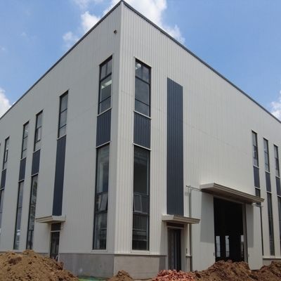 Prefabrik Çelik Yapı Depo Atölyesi Q355 Özelleştirilmiş