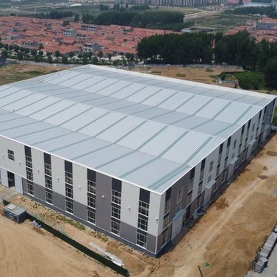 Prefabrik Çelik Depo Binası Q235B Q355B H-Kiriş Çerçeve