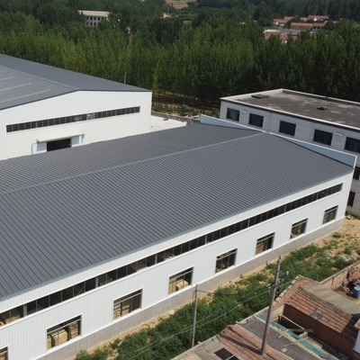 50 Yıl Dayanıklılığa Sahip Q355B Prefabrik Çelik Yapı Depo