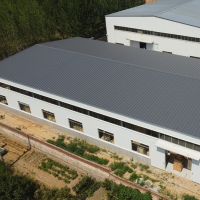 Prefabrik Çelik Yapı Deposu ASTM A36, Cam Yünü İzolasyonlu