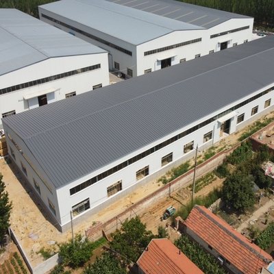 Depo atölyesi inşaatı için prefabrik çelik yapı binası