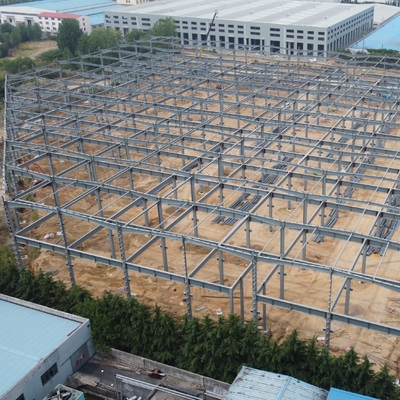 H-Kesit Kirişli Özel Prefabrik Çelik Depo CE Sertifikalı