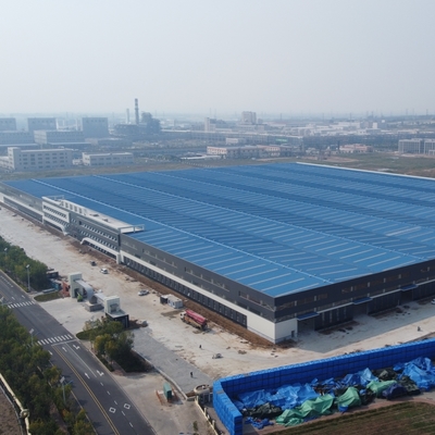 Vinçli Prefabrik Çelik Depo Q235B Q355B