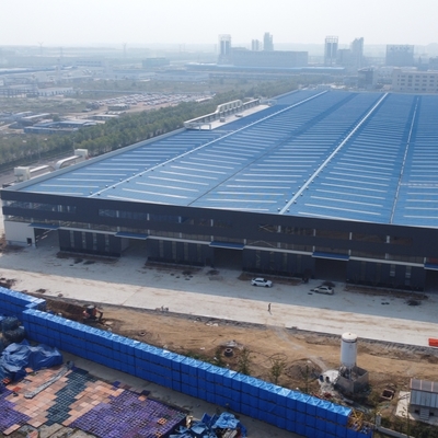 Vinçli Prefabrik Çelik Depo Q235B Q355B