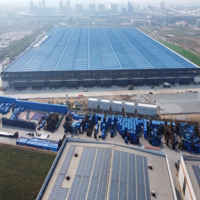 Prefabrik Çelik Yapı Deposu Q235B Q355B ASTM A36