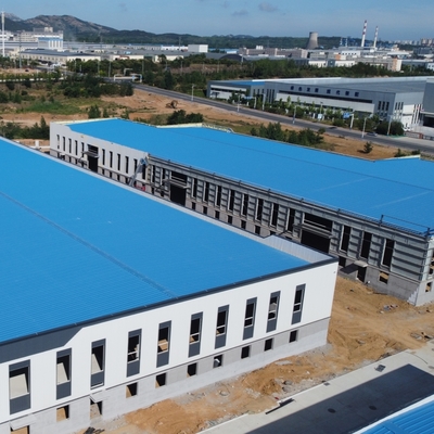 Depo Atölyesi Garajı için Prefabrik Çelik Yapı Bina