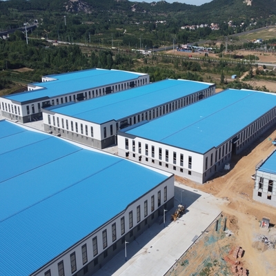 H-Kesit Kirişli Prefabrik Çelik Yapı Deposu 50 Yıl Ömürlü