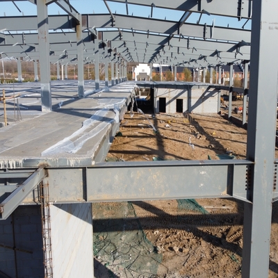 Taş yün panelleri ile prefabrik çelik yapı depo binası
