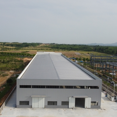 Prefabrik Çelik Yapı Depo Atölyesi Özelleştirilebilir Geniş Açıklık