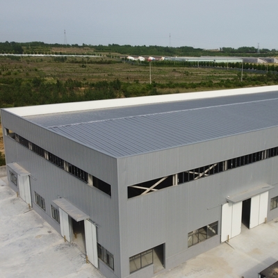 Prefabrik Çelik Yapı Depo Atölyesi Özelleştirilebilir Geniş Açıklık