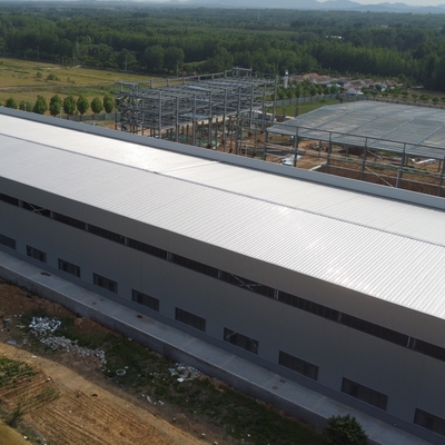 50 Yıl Dayanıklılığa Sahip Q355B Prefabrik Çelik Yapı Depo