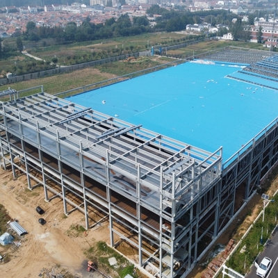 Prefabrik Çelik Makas Çatı Yapısı Atölyesi Q235B Q355B