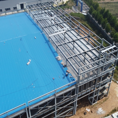 Prefabrik Çelik Makas Çatı Yapısı Atölyesi Q235B Q355B