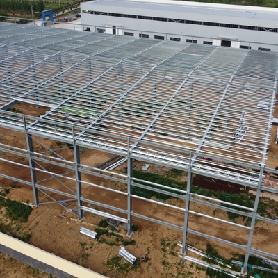 50 Yıllık Ömürlü CE Sertifikalı Prefabrik Çelik Yapı Binası