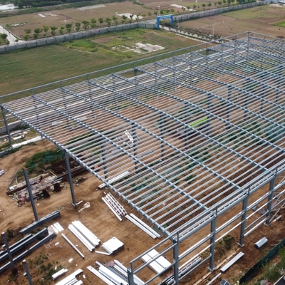 Ağır Hizmet Tipi Çelik Yapı Fabrikası Q235B Q355B ASTM A36