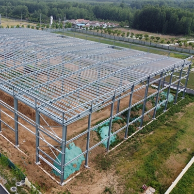 H-Kesit Kirişli Prefabrik Çelik Yapı Deposu 50 Yıl Ömürlü