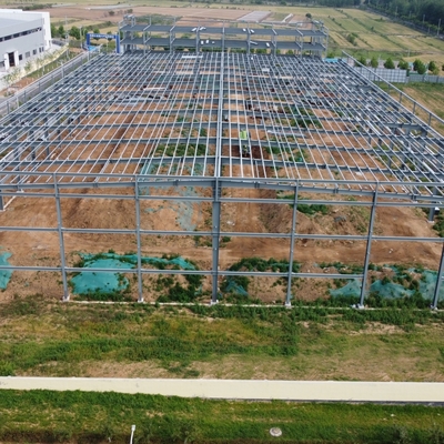 Prefabrik Çelik Depo 150m x 40m, Cam Yünü Sandviç Paneller