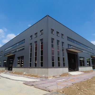 Prefabrik Çelik Yapı Depo Binası Q355 Özel Boyut