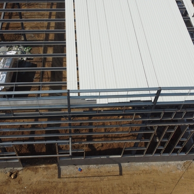 Prefabrik Çelik Makas Çatı Yapısı Atölyesi Q235B Q355B