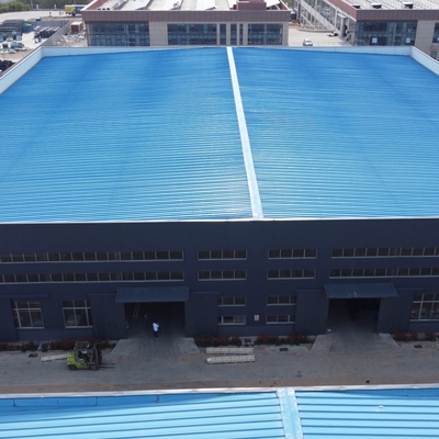 Prefabrik Çelik Yapı Depo İnşaatı (H Kesit Kirişli)