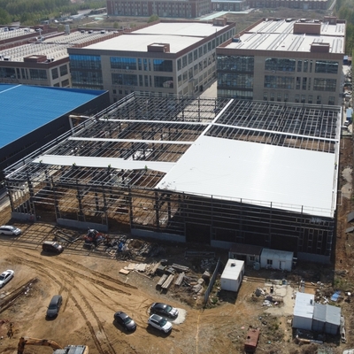Q355B Prefabrik Çelik Endüstriyel Bina Çerçeve Yapısı