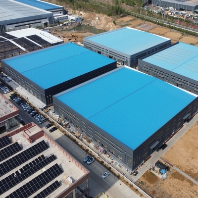 Prefabrik Çelik Yapı Depo Atölyesi Özelleştirilebilir Geniş Açıklık