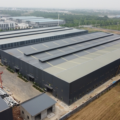 Özel Yapılandırılmış H Bölümü Çelik Yapı Bina Q235B Q355B