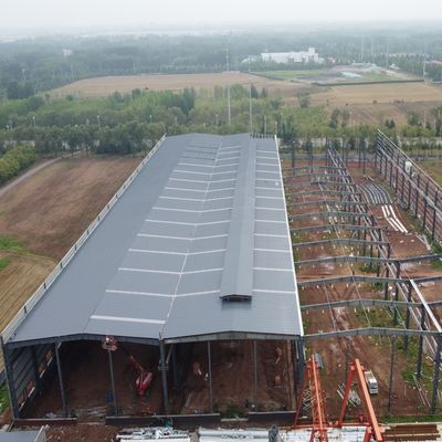 Düşük maliyetli Metal Çerçeve Prefabrik Çelik Yapı Depo