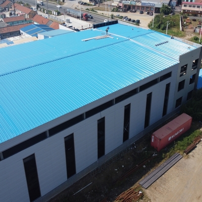 Özel Prefab Çelik Yapı Depo 30000SQM Düşük Bakım