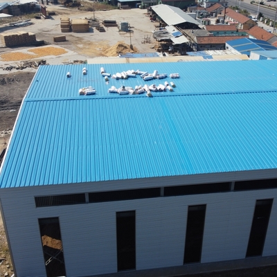 Otomobil Tamirhaneleri için Prefabrik Çelik Atölye - Q235B/Q355B