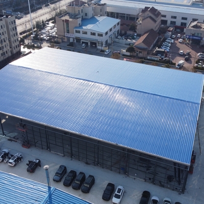Çelik yapı otomobil gösterim salonu bakım dükkanı ile Q235B Q355B