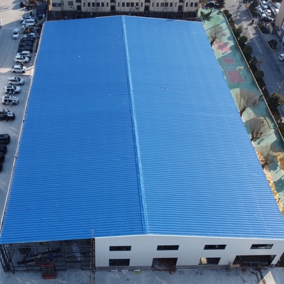 Çelik yapı otomobil gösterim salonu bakım dükkanı ile Q235B Q355B