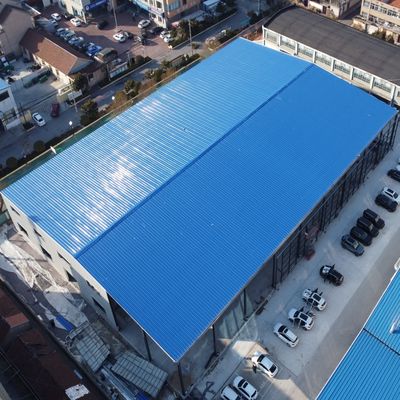 Prefabrik H Kesit Çelik Atölye Binaları Q235B Q355B ASTM A36